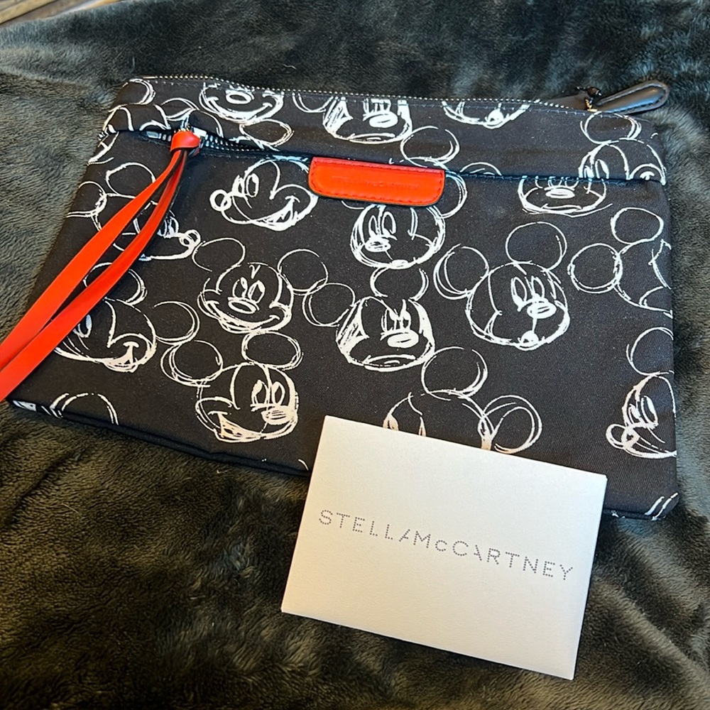 Stella McCartney x Disney Fantasia Mickey Print Pouch Purse